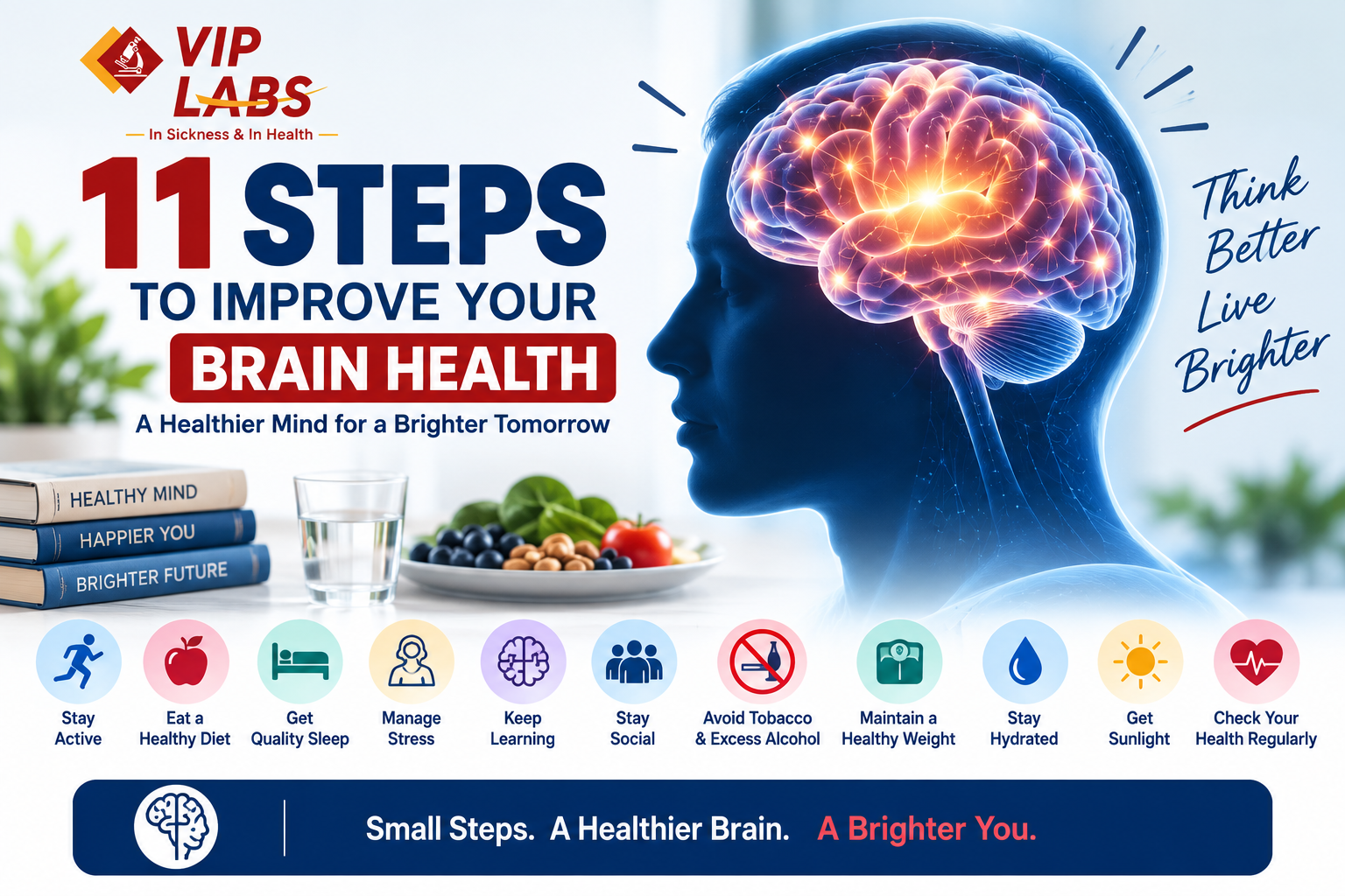 11 Steps to improve your Brain Health