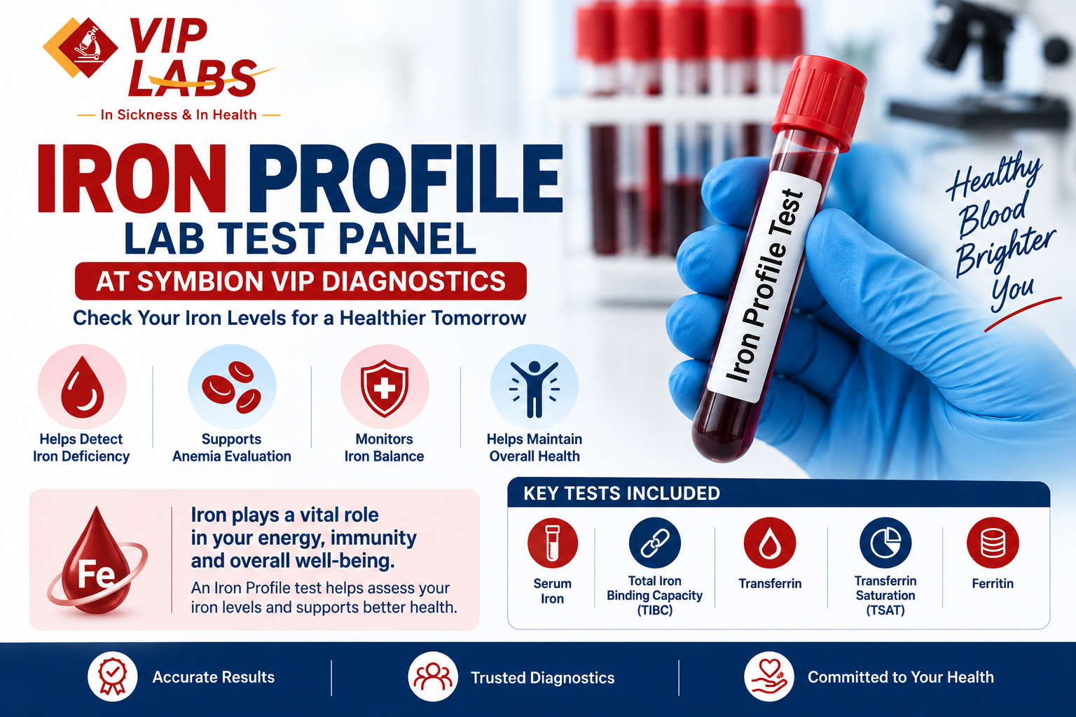 Iron Profile Lab Test Panel at Symbion VIP Diagnostics