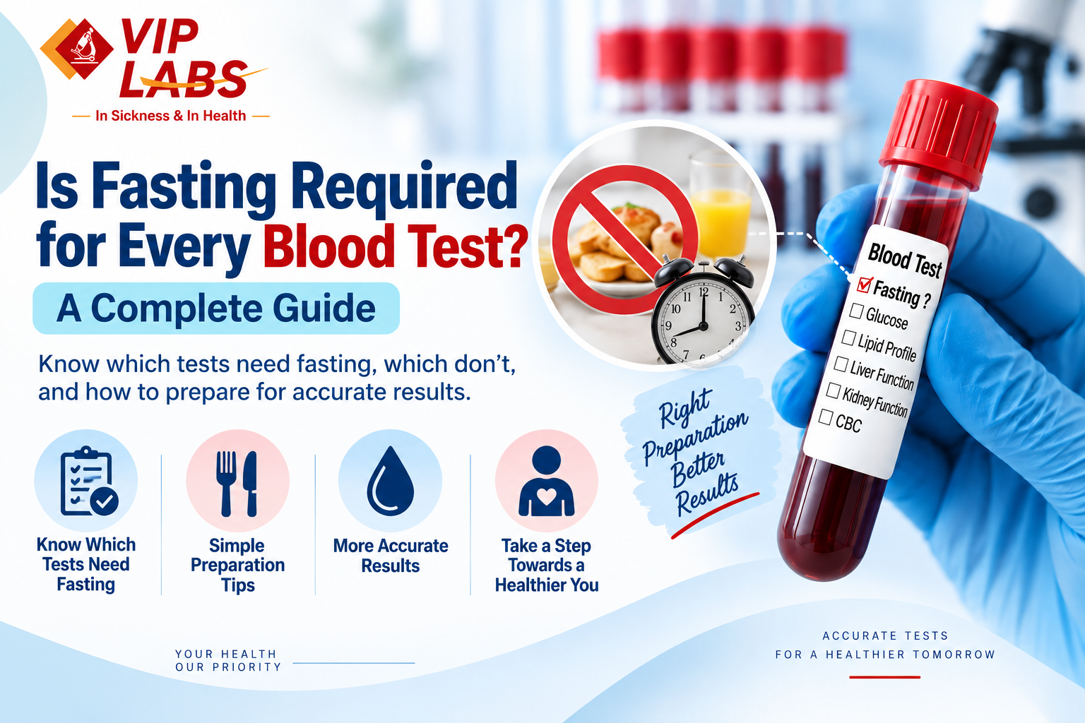 Is Fasting Required for Every Blood Test?